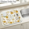 thumbnail image 1 of Clearance! Kitchen Countertop Technology Cloth Pad Coffee Table Tabletop Dishes Cup Drying Pad Wash- Heat Insulation Pad Soft Absorbent Pad Daily Deals of The Day Two Day Deals #14, 1 of 6