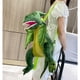 thumbnail image 1 of Animal de peluche Soledad 3D dinosaurio escolar verde con correas ajustables, 1 of 10