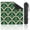 Color 4, variant on Mahjong Mat 31.5"x31.5" Christmas Tree red green gold stripe Warm geometric bright wooden root Non-Slip Noise Reduction American Mahjong Table Cover with Bag for Poker Board Card Tile Game Gift