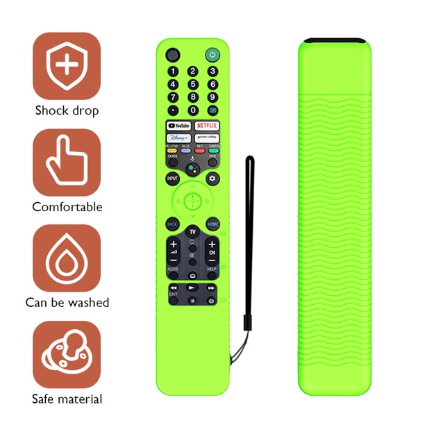 Para Sony RMF-TX520U MG3-TX520U Smart TV Control remoto cubierta de silicona a prueba de polvo Ndcxsfigh Para estrenar