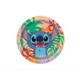 thumbnail image 2 of Lilo and Stitch Birthday Party Supplies Bundle includes 16 Paper Plates 7", 16 Plates 9", 16 Napkins, 1 Table Cover, 1 Happy Birthday Banner, 1 Dinosaur Sticker Sheet, 2 of 4