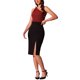 thumbnail image 2 of TOP SIN MANGAS DE UN HOMBRO PARA MUJER INSPIRADO EN CHIC, TANK TOP DE VERANO CON CADENA, BURDEOS, TAMAÑO XS, 2 of 5