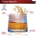 thumbnail image 3 of Vasos Inclinados RD Royal Cook Transparente de Cristal 6 piezas, 3 of 5