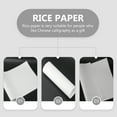 Tersarium 60 Pcs Chinese Calligraphy Paper Drawing Rice Paper Practical