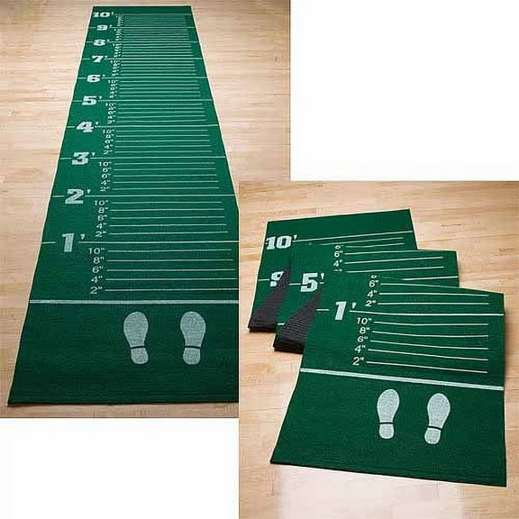 GameCraft® 30 in. x 12 ft. Carpeted Long Jump Mat Green