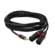 thumbnail image 1 of Cable Rannsgeer TRS estéreo de 3,5 mm a doble XLR macho, divisor en Y de 5,5 m, 1 of 2