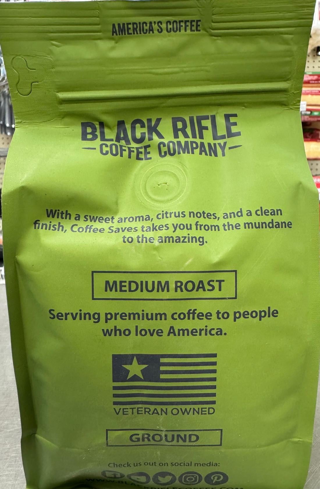 Black Rifle Coffee Company Vintage Roast Ground Coffee 1 pk