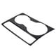thumbnail image 1 of Jadeshay Cubierta de portavasos de Fibra de Carbono para Consola Central de Coche, Cubierta de Panel de portavasos embellecedor para A4 B8 A5 2009-2015, 1 of 5