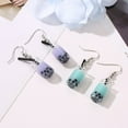 thumbnail image 3 of Jiaroswwei Hooks Earrings Bubble Tea Long Dangle Women Drink Drop Earrings Jewelry for Party, 3 of 8