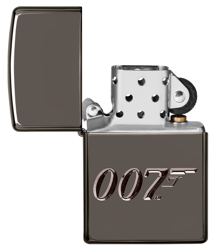 Zippo Armor James Bond 007 Black Ice Lighter