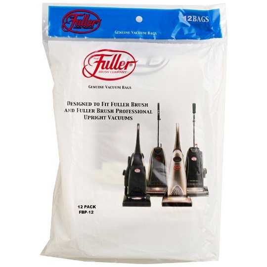 12 Fuller Brush Vacuum Bags, ALL UPR, Part FBP12, Qty1PK