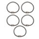 thumbnail image 2 of Pulsera tejida trenzada 5PCS Lesbiana Gay Bisexual LGBT Orgullo ANGGREK  Otros, 2 of 8