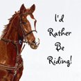 thumbnail image 2 of CafePress - Id Rather Be Riding! Horse Long Sleeve Infant Body - Long Sleeve Cotton Baby Bodysuit, 2 of 4
