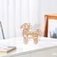 thumbnail image 5 of Figura de caballo de cristal decorativa, robusta y elegante, estatua de caballo, escultura animal para Champán, 5 of 9
