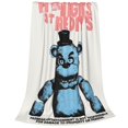 thumbnail image 2 of Mantas supersuaves de Five Nights At Freddy's para adultos, manta ligera y lavable para sofá, cama, oficina, mantas de felpa cálidas para todas las estaciones, manta de microfibra ultra suave, 2 of 8