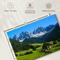 thumbnail image 6 of Elephant Stock Village In Santa Maddalena Wall Art - Horizontal Canvas Wall Art - Living Room Wall Decor - Nature Canvas - Blue And Green Decor - 36" x 24", 6 of 8