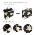thumbnail image 3 of Snowflake Men's Wallet with Coin Purse - 0.7 Microfiber Zinc Alloy Jaws, 4.3x4.7 in/11x12 cm - Stylish and Functional Accessories for Men, 3 of 7
