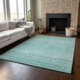 thumbnail image 6 of Addison Rugs Mayfield Washable Transitional Boho Aqua Rectangle Rug, 9' x 12', 6 of 6