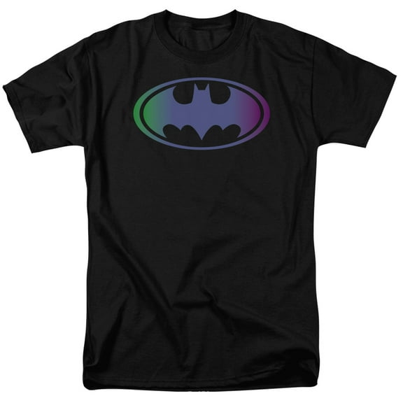 Batman Men's Gradient Bat Logo T-shirt XXX-Large Black