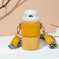 thumbnail image 4 of Naiovety Reemplazo de cadena de perlas al vacío de acero inoxidable para mujer, decorativo, 580ml, para niñas y mujeres, al vacío, con correa Teteras Amarillo, 4 of 6
