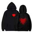 thumbnail image 6 of YUEHUA Love Heart Hoodies for Teen Girls Valentines Day Hoodie Casual Loose Fit Hooded Sweatshirts Comfy Pullover Tops for Kid Girl Boy, Size 6-7 Years, 6 of 6