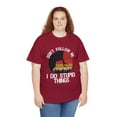 thumbnail image 3 of Don't Follow Me I Do Stupid Things Vintage Rock TShirt, 3 of 3