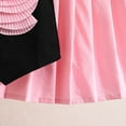 thumbnail image 6 of Owordtank Valentine Outfit for Girls: 2-Piece Heart Print Crewneck Long Sleeve Sweatshirt & Sweatpants, Themed Holiday & School Clothing Set, 6 of 8