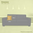 thumbnail image 3 of Majestic Home Goods Pillow 20x20 Plantation Yellow, 3 of 4