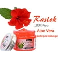 thumbnail image 2 of Raslok Aloe Vera Gel Pure Natural Organic Aloe Gel For Moisturizing Face Skin & Hair Care (Hibiscus, 7.76 OZ), 2 of 4