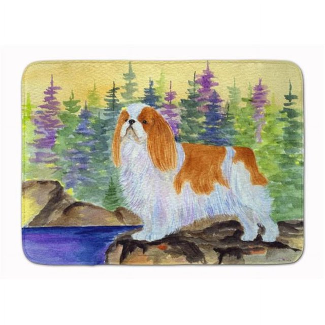 Carolines Treasures SS8204RUG English Toy Spaniel Tapis en Mousse à Mémoire de Forme Lavable en Machine