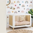 thumbnail image 4 of Rainbow Star Dot Wall Decal Stickers for Boys Girls Kids Bedroom Removable Rainbow Wall Stickers for Nursery Room DIY Decorations, 4 of 5