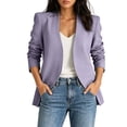 thumbnail image 4 of Edvintorg Womens Blazers Dressy Casual Plus Size Fashion Long Sleeve Loose Cropped Work Suit Jackets Women's Clothing Multicolor XXL, 4 of 9
