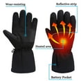 thumbnail image 7 of Battery Heated Gloves,Electric Heat Gloves For Men And Women, Touchscreen Heating Gloves For Hiking Cycling Skiing, 7 of 7