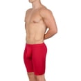 thumbnail image 6 of Men's Obviously F01-1A EliteMan AnatoMAX 9 inch Boxer Brief (Red XL), 6 of 6