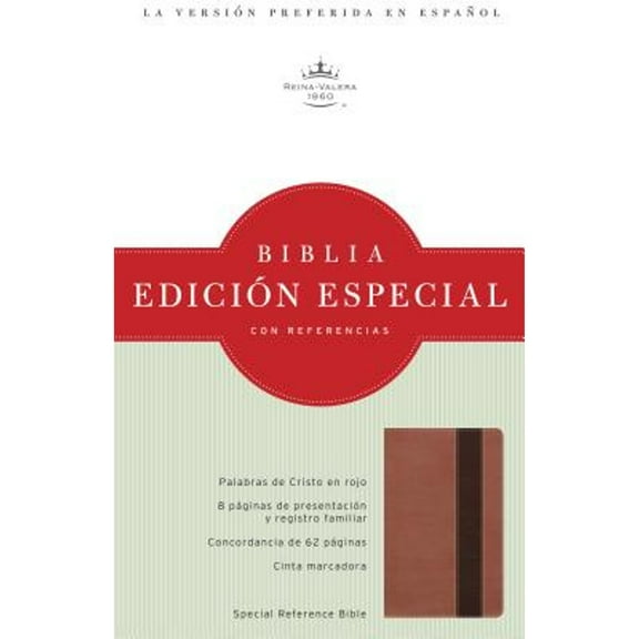 RVR 1960 Edición Especial con Referencias, cobre/marrón profundo símil piel (Hardcover)