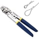 thumbnail image 1 of Crimpadora de cuerda de alambre para prensar líneas de pesca de hasta 2,2 mm herramientas de prensado, herramienta de prensado de cuerda de alambre de acero inoxidable resistente Dechengbao JFHHH pequeña, 1 of 2