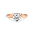 thumbnail image 3 of 3 Carat IGI Certified Heart Shape Lab Grown Diamond Engagement Ring | 14K Rose Gold | Mystic Secret Halo Lab Diamond Ring | FG-VS1-VS2 Quality Friendly Diamonds, 3 of 4