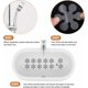 thumbnail image 5 of Juego de 20 pegatinas de baño antideslizantes con raspador de alta calidad., 5 of 5