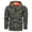 Army Green, variant on Puntoco Plus Size Coat Clearance Men's Jacket Mid-length Outdoor Hooded Plus Size Jacket Spring and Autumn Clothes Dark Blue 12(XXL)