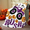 thumbnail image 7 of PALIFEUR Halloween Flannel Throw Blanket, Super Soft Warm Pumpkin Blanket for Couch Bedroom, Microfiber Thicken Fall Blankets for Halloween Thanksgiving Party Home Decorations, 40 x 28 Inch, 7 of 7