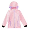 thumbnail image 1 of Hiheart Garçons Filles Imperméable Coupe-Vent Doublé Polaire, 1 of 6