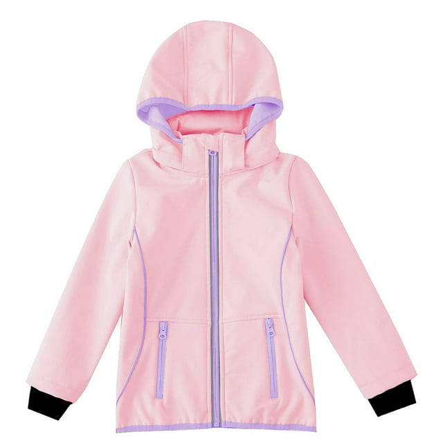 Hiheart Garçons Filles Résistant à l'Eau Imperméable Doublé Outwear