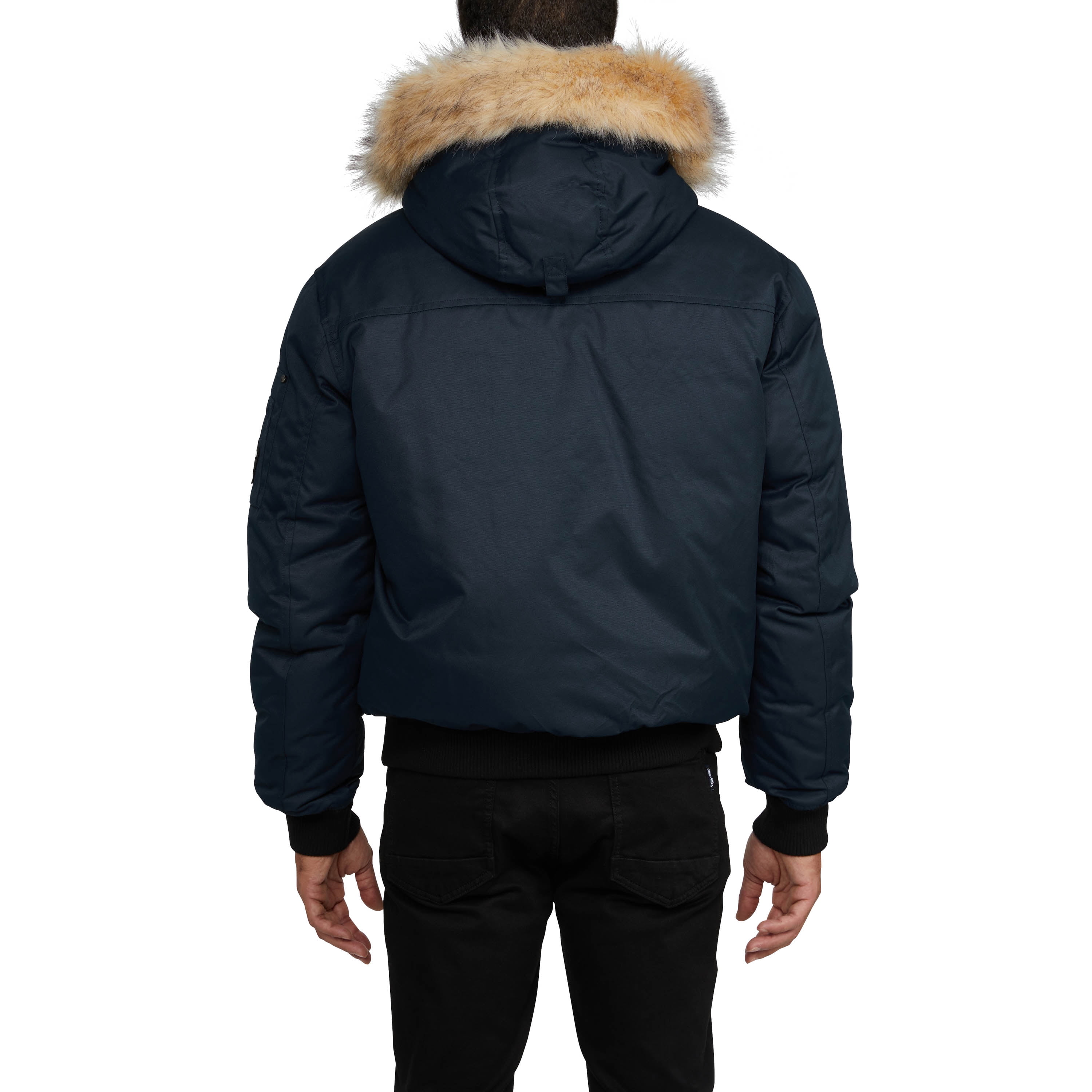 Detatchable Trimmed Fur Hood 