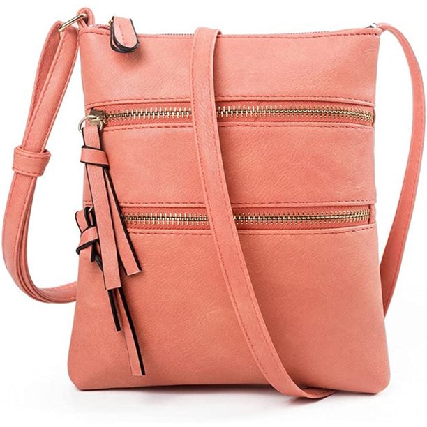 LHSHID Crossbody Purse for Women Small Shoulder Bag Sling Handbag Wallet Vintage Adjustable Tote Handbag Bag Faux Leather