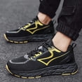 thumbnail image 3 of Men Sports Shoes Comfortable Non Slip Lace Up Casual Sneaker Men's Versatile Running Footwear for Hiking Climbing and Outdoor Activities, 3 of 6