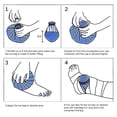 thumbnail image 4 of Bolsa De Hielo Para Terapia Caliente, Bolsa De Hielo Fría, Tapa A Prueba De Fugas Para Adultos Para Piernas, 4 of 7