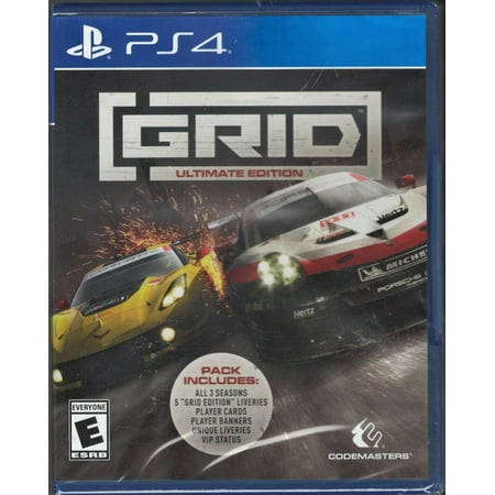 Grid - Ultimate Edition PS4 (Brand New Factory Sealed US Version) PlayStation 4,