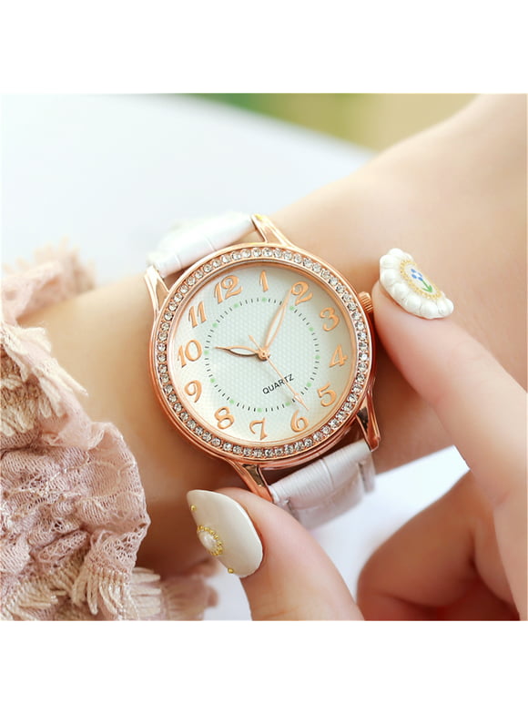 amousa Watch Ladies Diamond Luxury Watch Fashion Belt Watch