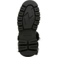 thumbnail image 5 of Franco Sarto Women's Brina Mid Calf Lug Bottom Boot Black Fur 8.5M, 5 of 5