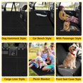 thumbnail image 3 of Funda para asiento de coche Vailge 6 en 1 100% impermeable para asiento trasero, 3 of 7
